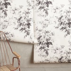Anthropologie Smoky Rose Wallpaper
